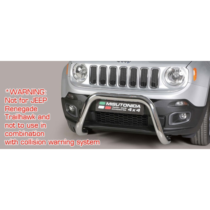 Defensa delantera SB Jeep Renegade 2014-2017 EC/SB/376