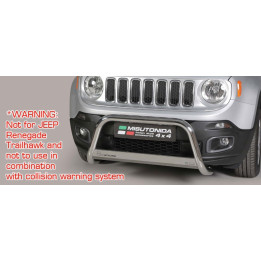 Medium front protection bar Jeep Renegade 2014-2017 EC/MED/376