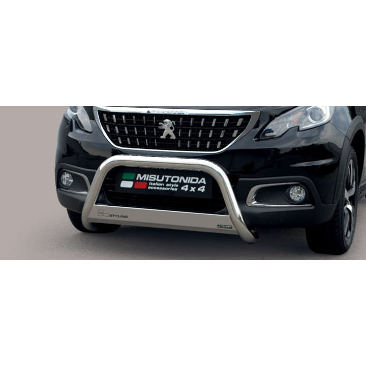 Bull bar frontal Medium Peugeot 2008 2016-2019 EC/MED/427