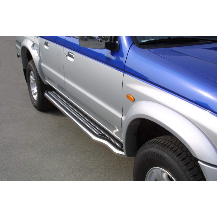 Marchepieds latéraux 2003 - 2006 Mazda B2500 Freestyle Double Cab P/141