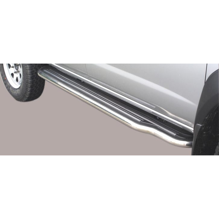 Marchepieds latéraux Nissan Pick Up 2.5 TD 130 Hp Double Cab 2002 - 2005 P/132