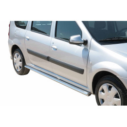 Oválne bočné ochranné rámy Dacia Logan MCV 2009-2015 TPSO/248