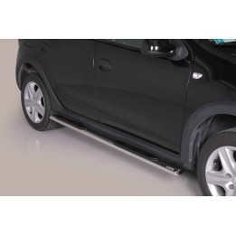 Oval side steps Dacia Sandero Stepway 2013-2019 GPO/347