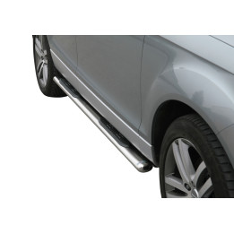 Oval side steps Audi Q7 2006-2015 GPO/192