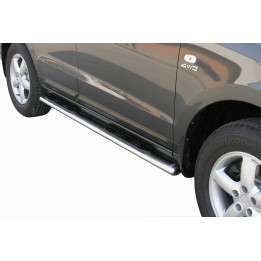 Oval side steps 2006 - 2010 Hyundai Santa Fe GPO/176