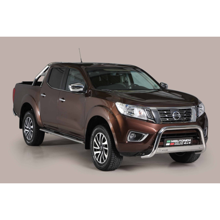 Owalne stopnie boczne 2016- Nissan NP 300 Navara DC GPO/400