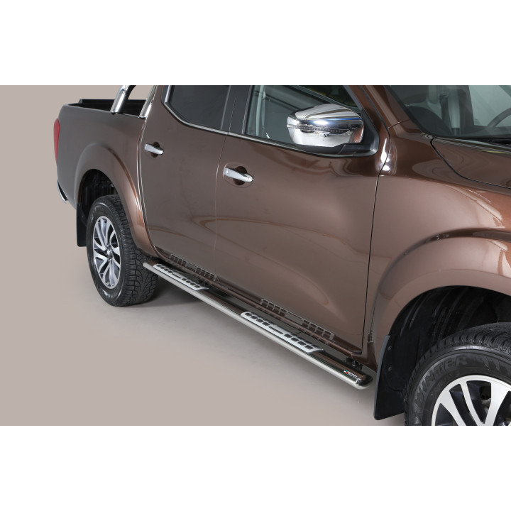 Boczna ochrona Design 2016- Nissan NP 300 Navara DC DSP/400