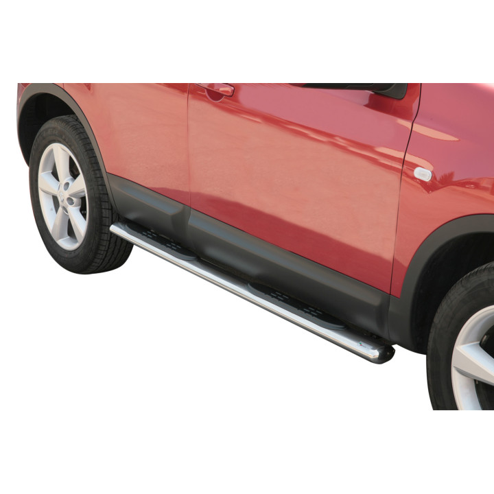 Oval side steps Nissan Quashqai 2007 - 2010 GPO/203