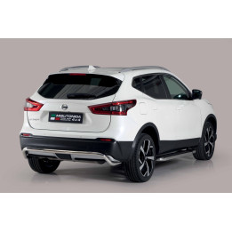 Rear protection bar Nissan Quashqai 2014 - 2016 PP1/439