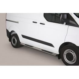 Oval side steps Ford Transit Custom LWB - L1 2018 - Tourneo GPO/339