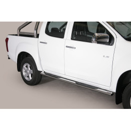 Ovális oldallépcsők 2017 - 2019 Isuzu D-Max Double Cab GPO/314