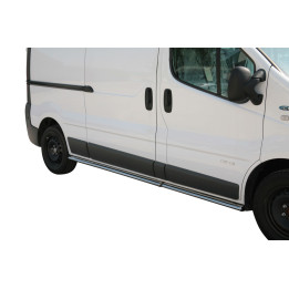 Ovális oldalsó védőcsövek 2007 - 2013 Renault Trafic TPSO/251