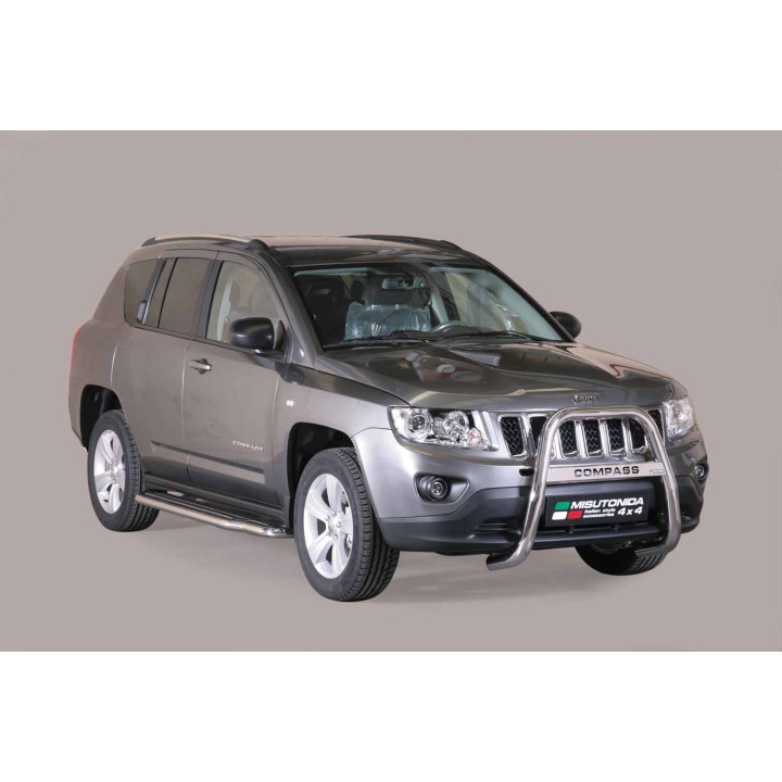 Висок преден защитен ролбар Jeep Compass 2011 - 2016 MA/K/298