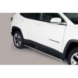 Oválne bočné nášľapy Jeep Compass/Hybrid 2022- GPO/434