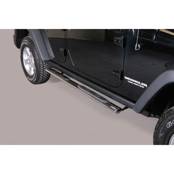 Marchepieds ovales Jeep Wrangler 2011- GPO/296