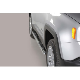 Oval side steps Jeep Renegade 2014-2017 GPO/376