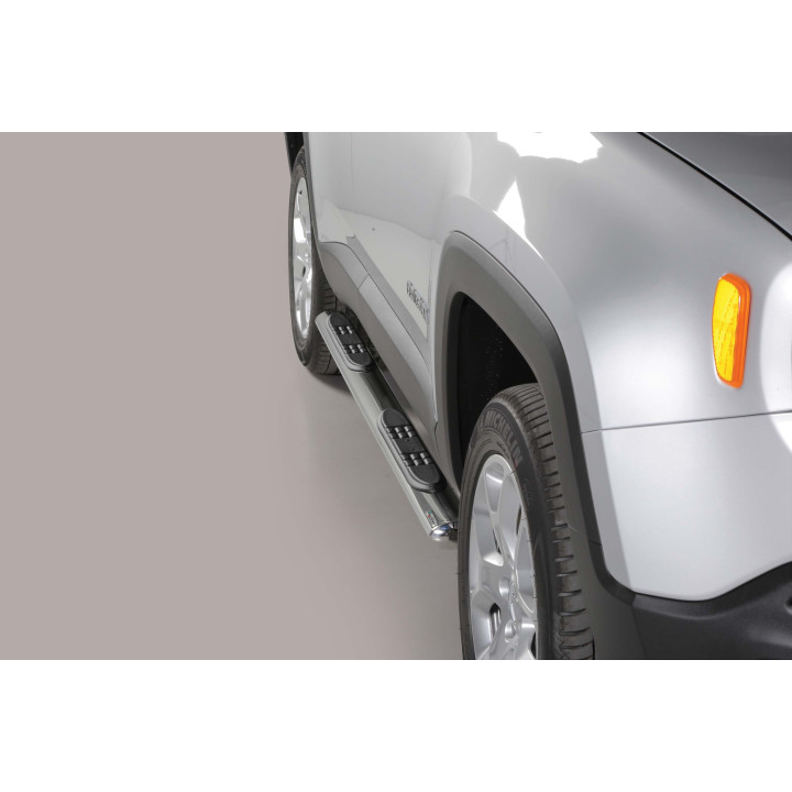 Ovális oldallépcsők Jeep Renegade 2014-2017 GPO/376