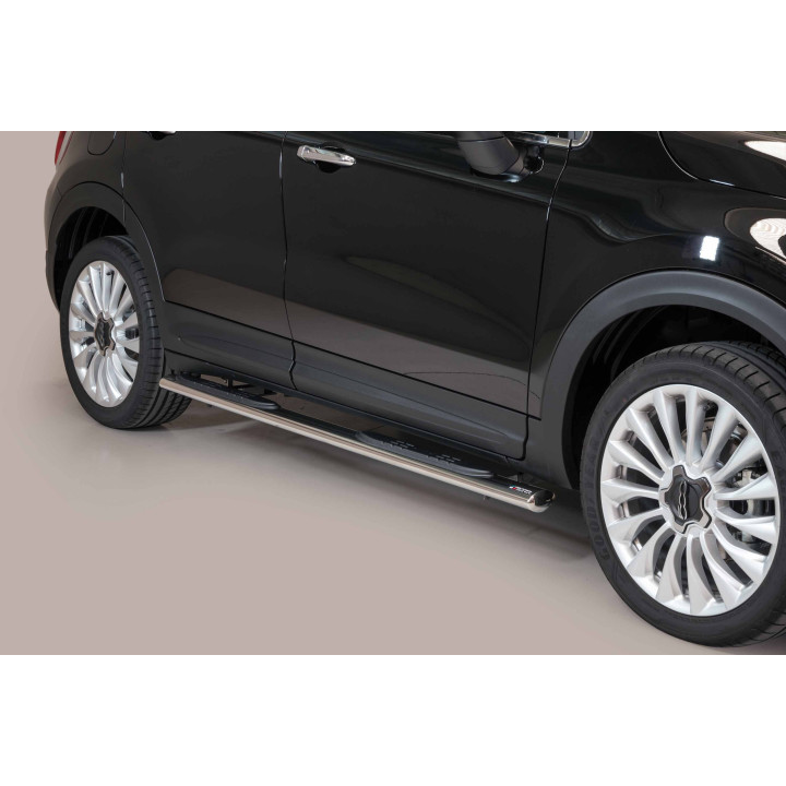 Ovale Trittbretter Fiat 500 X 2015-2018 GPO/393