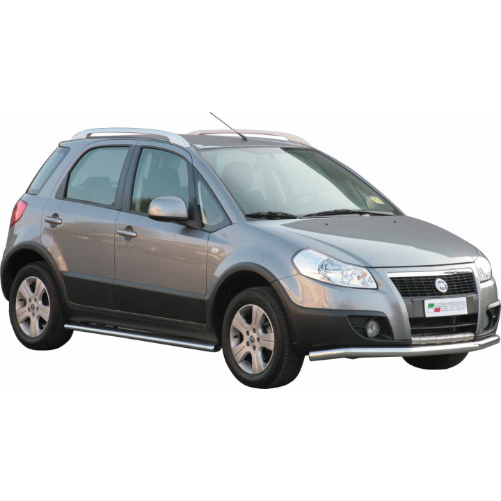 Oválné boční ochranné rámy Fiat Sedici 2007-2016 TPSO/193