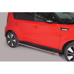 Oválne bočné nášľapy Kia Soul 2014 - GPO/367