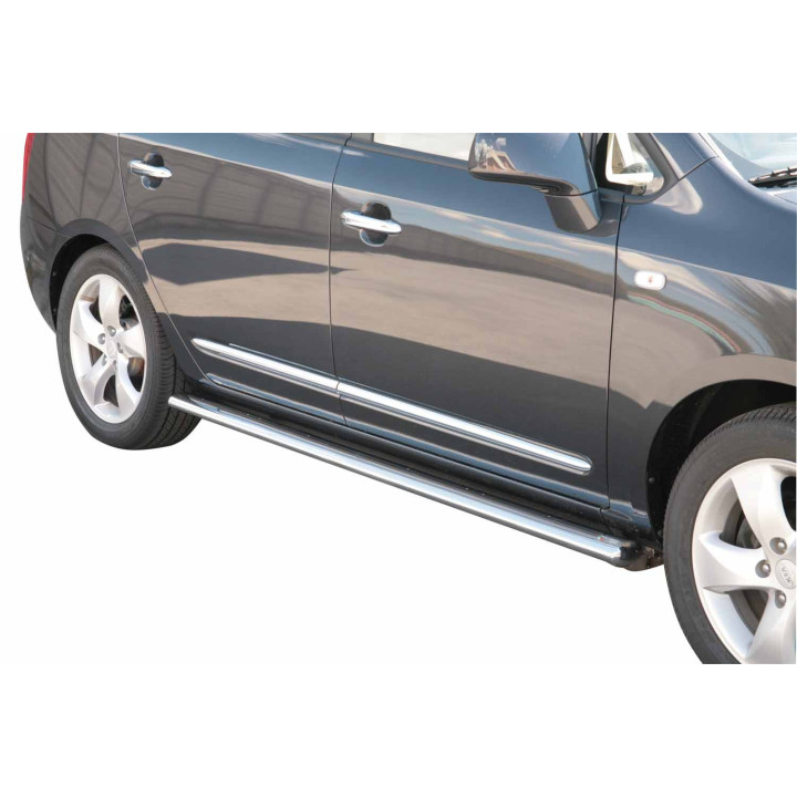 Protecciones laterales ovaladas Kia Carens 2008- TPSO/219