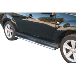 Ovális oldallépcsők Peugeot 4007 2008 - 2012 GPO/215