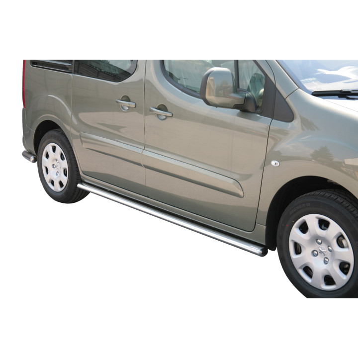 Oval side protection bars Peugeot Partner 2016 - TPSO/231
