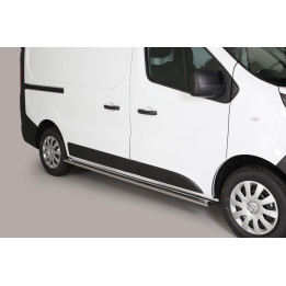 Ovális oldalsó védőcsövek Nissan NV 300 2017- TPSO/425/SWB