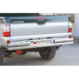 Protección trasera 2002 - 2006 Mitsubishi L200 TDi Club Cab / Double Cab 2PP/66