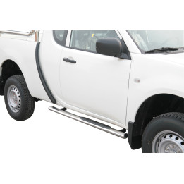 Ovális oldallépcsők 2010 - 2015 Mitsubishi L200 Club Cab GPO/262