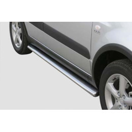 Ovale zijbeschermbuizen Suzuki SX4 2006 - 2009 TPSO/180