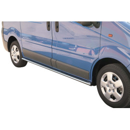 Ovale zijbeschermbuizen 2008 - 2013 Opel Vivaro TPSO/218