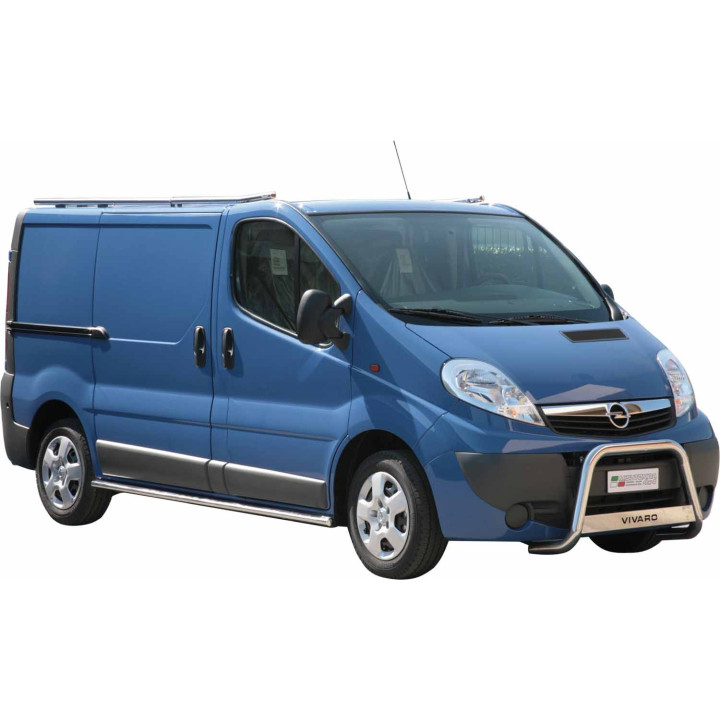Oválne bočné ochranné rámy 2008 - 2013 Opel Vivaro TPSO/218
