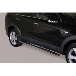 Owalne stopnie boczne Chevrolet Captiva 2011-2013 GPO/291
