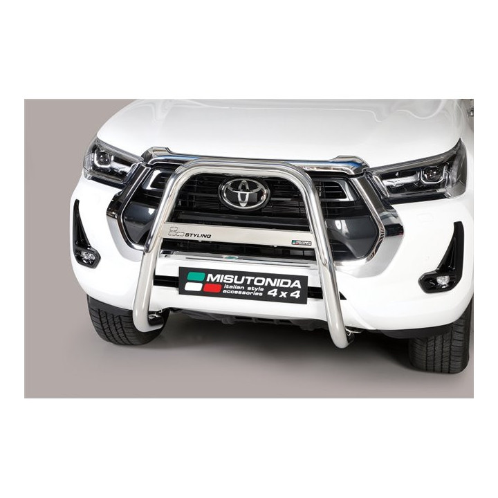 Magas első védőrács 2021- Toyota Hi-Lux Double Cab MA/490