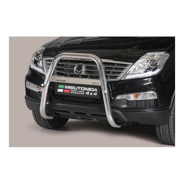Висок преден защитен ролбар Ssangyong Rexton W 2013- MA/346