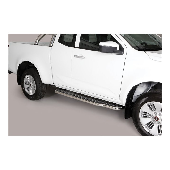 Marchepieds latéraux 2021 - Isuzu D-Max Space Cab P/484