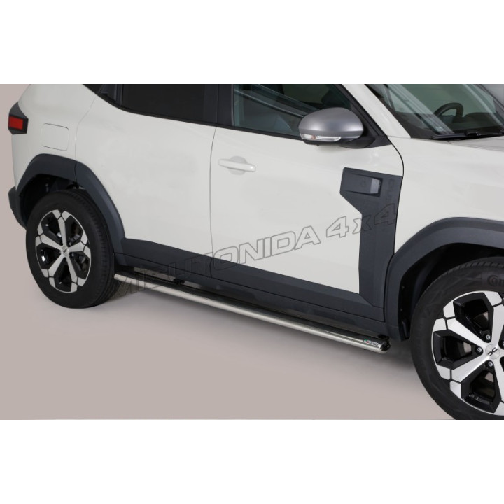 Oval side protection bars Dacia Duster 2024- TPSO/518